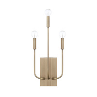  Zander Multi Bulb Wall Sconce - Aged Brass