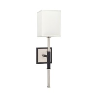  1 Bulb Wall Sconce - Black Tie