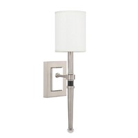 1 Bulb Wall Sconce - Black Tie