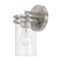  Fuller 1 Bulb Wall Sconce - Brushed Nickel