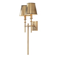  Whitney Multi Bulb Wall Sconce - Aged Brass