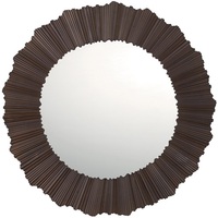  Mirrors Round Mirror - Burnished Bronze