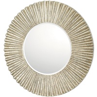  Mirrors Round Mirror - Antique Silver