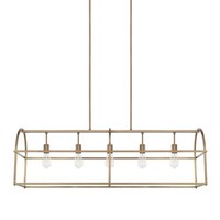  Linear Pendant Pendant Light - Aged Brass