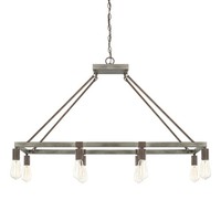  Zac Linear Pendant Pendant Light - Urban Grey