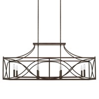  Tybee Linear Pendant Pendant Light - Nordic Grey