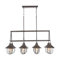  Pawley Linear Pendant Pendant Light - Mineral Brown