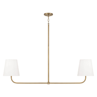  Brody Multi Light Pendant Light - Aged Brass