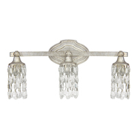  Blakely 3 Bulb Bathroom Lighting - Antique Silver