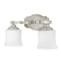  Blair 2 Bulb Bathroom Lighting - Antique Silver