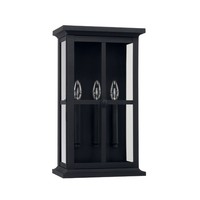  Mansell Entrance Outdoor Wall Light - Black