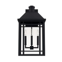  Braden Entrance Outdoor Wall Light - Black