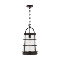  Hanging Hanging Lantern - Oiled Bronze