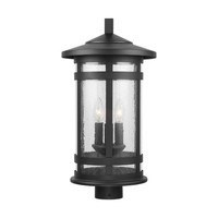  Mission Hills Post Light Post Lights - Black