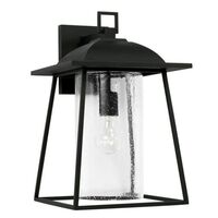  Durham Entrance Outdoor Wall Light - Black