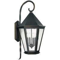  Spencer Entrance Outdoor Wall Light - Old Bronze