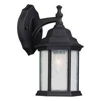  Main Street Entrance Outdoor Wall Light - Black