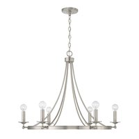  Tempe Large Foyer Chandelier Chandelier - Brushed Nickel