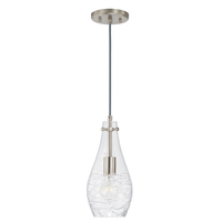  Kier Down Light Pendant Light - Brushed Nickel