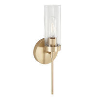  Riley 1 Bulb Wall Sconce - Soft Gold