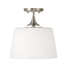 Capital Lighting C248911BN Brushed Nickel Semi Flush Mount Ceiling Light