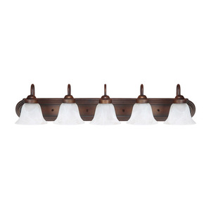 C1035BB118 4 or More Bulb Bathroom Lighting - Burnished Bronze C1035BB118 4 or More Bulb Bathroom Lighting - Burnished Bronze
