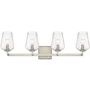 C111241BS317 Arden 4 or More Bulb Bathroom Lighting - Brushed Silver