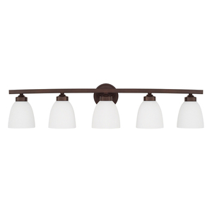 C114351BZ333 Jameson 4 or More Bulb Bathroom Lighting - Bronze