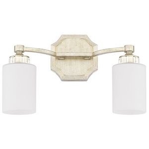 C115021WG375 Olivia 2 Bulb Bathroom Lighting - Winter Gold