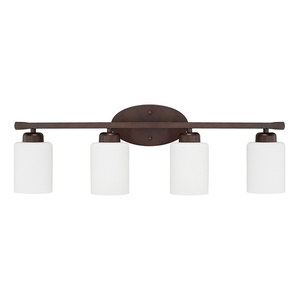 C115241BZ338 Dixon 4 or More Bulb Bathroom Lighting - Bronze