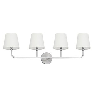 C119341BN674 Dawson 4 or More Bulb Bathroom Lighting - Brushed Nickel