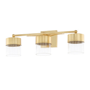 C119431CG418LD Regan 3 Bulb Bathroom Lighting - Capital Gold