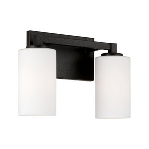 C119821BI545 Ravenwood 2 Bulb Bathroom Lighting - Black Iron