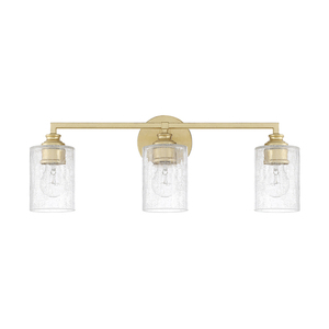 C120531CG422 Milan 3 Bulb Bathroom Lighting - Capital Gold