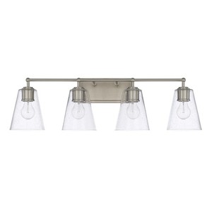 C121741BN463 4 or More Bulb Bathroom Lighting - Brushed Nickel C121741BN463 4 or More Bulb Bathroom Lighting - Brushed Nickel
