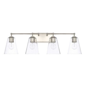 C121741PN463 4 or More Bulb Bathroom Lighting - Polished Nickel C121741PN463 4 or More Bulb Bathroom Lighting - Polished Nickel
