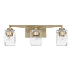 C128131WG459 Karina 3 Bulb Bathroom Lighting - Winter Gold