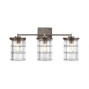 C129431UG439 Colby 3 Bulb Bathroom Lighting - Urban Grey