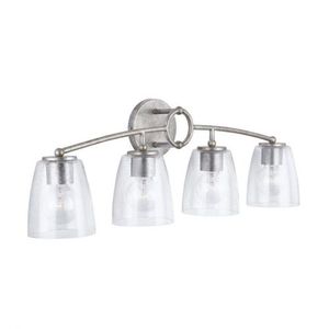 C137941AS488 Oran 4 or More Bulb Bathroom Lighting - Antique Silver