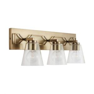 C138931AD494 Jordyn 3 Bulb Bathroom Lighting - Aged Brass