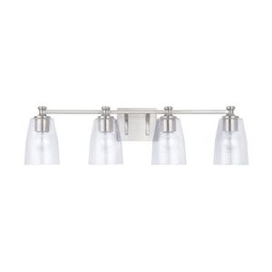 C140941BN506 Myles 4 or More Bulb Bathroom Lighting - Brushed Nickel