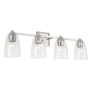 C141841PN509 Laurent 4 or More Bulb Bathroom Lighting - Polished Nickel