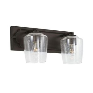 C143421OB514 Merrick 2 Bulb Bathroom Lighting - Old Bronze