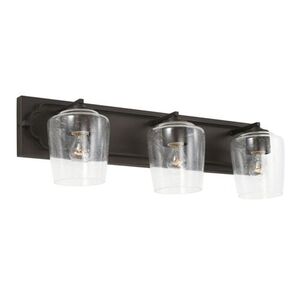 C143431OB514 Merrick 3 Bulb Bathroom Lighting - Old Bronze