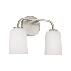 C148821BN542 Lawson 2 Bulb Bathroom Lighting - Brushed Nickel