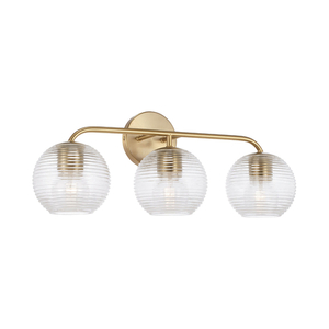 C149931MA544 Dolan 3 Bulb Bathroom Lighting - Matte Brass