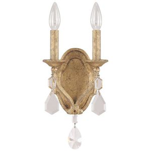 C1617AGCR Blakely Multi Bulb Wall Sconce - Antique Gold