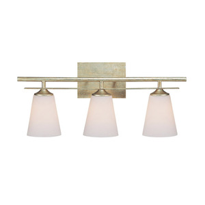 C1738WG122 Soho 3 Bulb Bathroom Lighting - Winter Gold