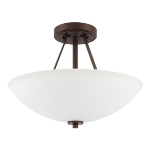 C218921BZ HomePlace Semi Flush Mount Ceiling Light - Bronze