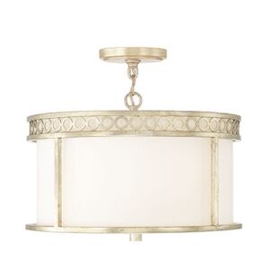 C243141WG Ricci Semi Flush Mount Ceiling Light - Winter Gold